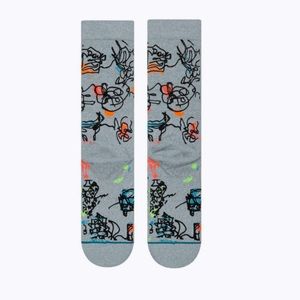 Stance Underwear & Socks - Stance Electric Slide Crew Height Sock Stance Underwear & Socks - Stance Electric Slide Crew Height Sock